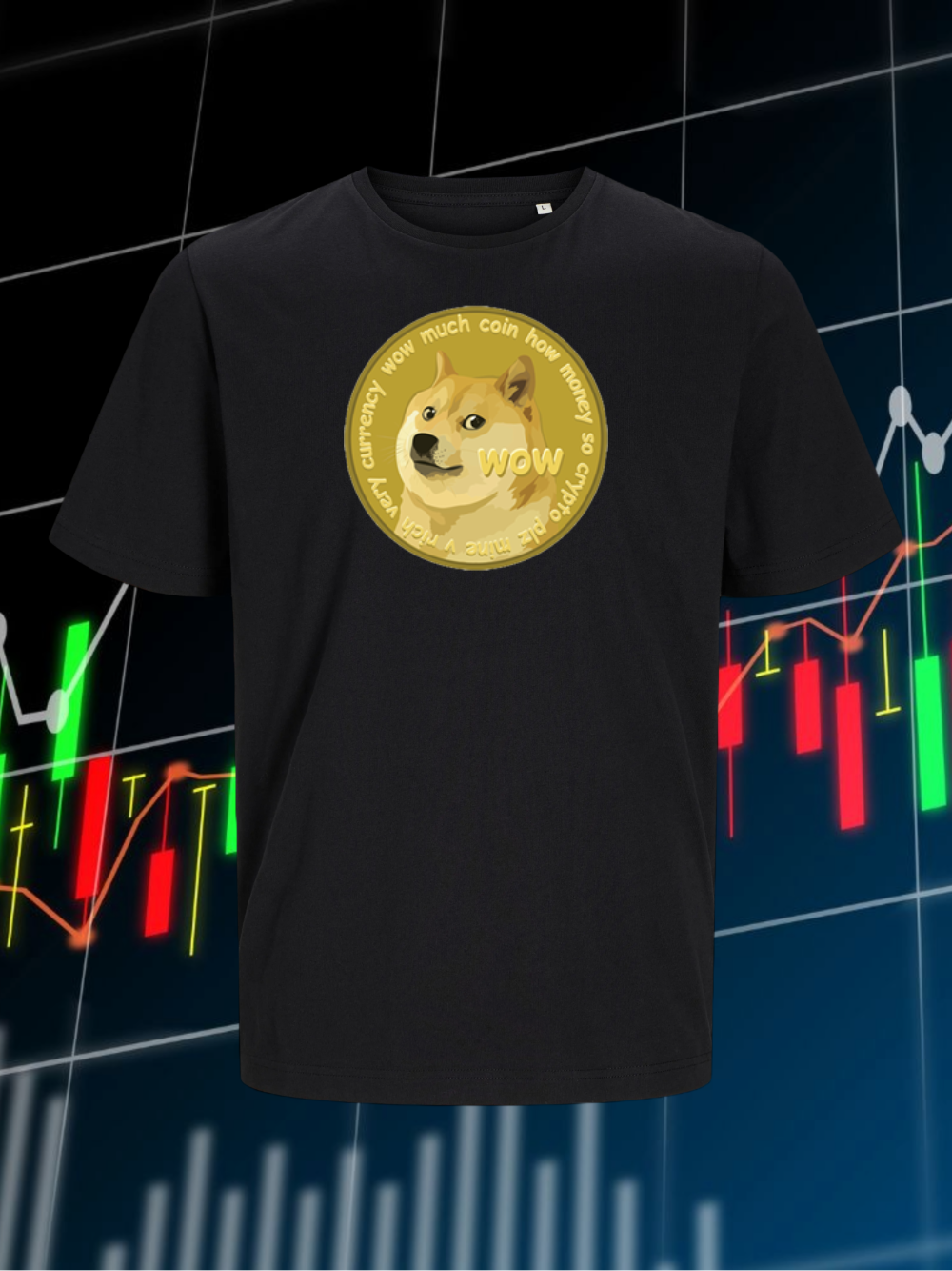 J&J Dogecoin T-Paita 2