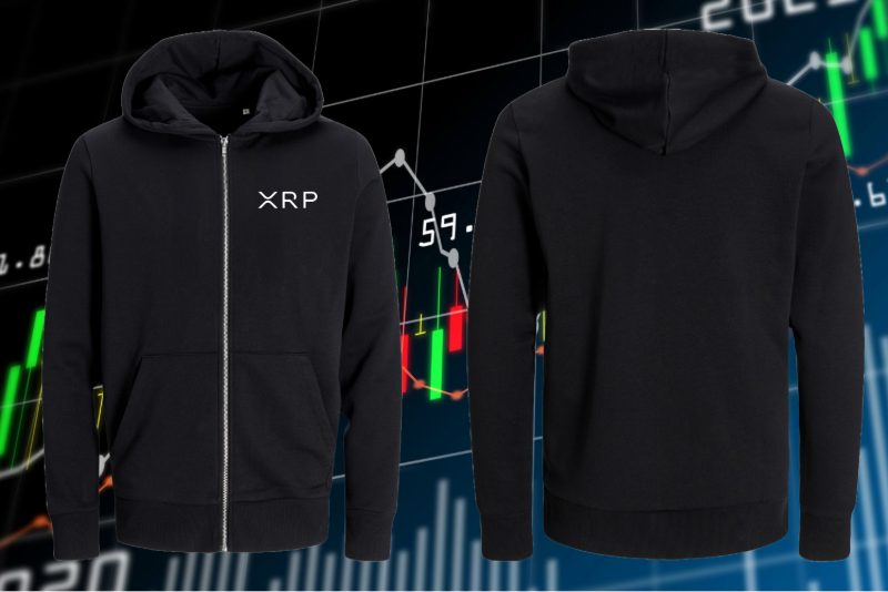 J&J XRP Zip Hoodie 4
