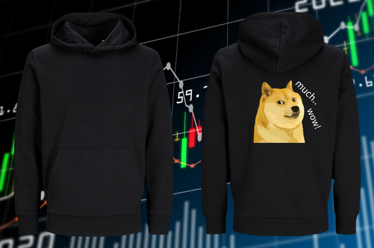 Funny Dogecoin hoodie for crypto lovers
