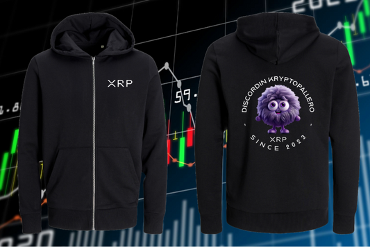 J&J XRP Kryptopallero Zip Hoodie