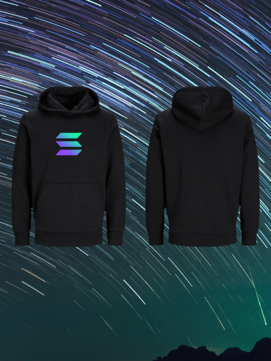 Solana hoodie for fast blockchain believers