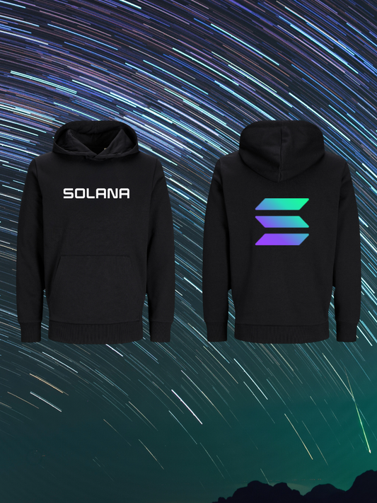 Solana hoodie for fast blockchain believers