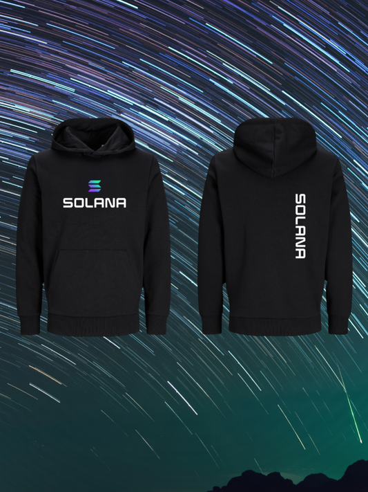 Solana hoodie for fast blockchain believers
